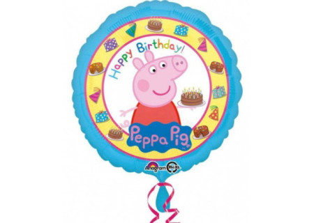 Peppa malac fólia lufi 43 cm