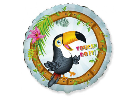 Toucan, Tukán fólia lufi 46 cm