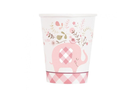 Floral Elephant Pink,...