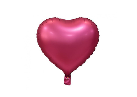 Matt Dark Pink Heart,...