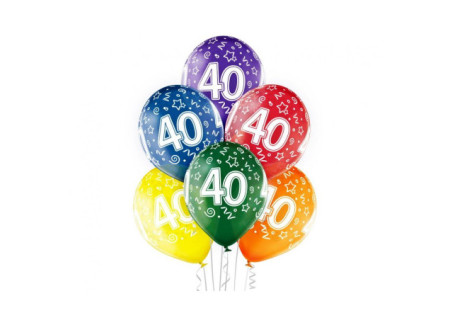 Colorful Happy Birthday 40...