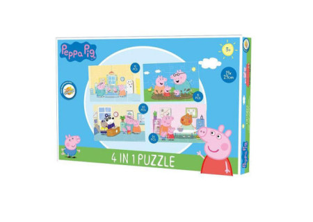 Peppa malac Home puzzle 4...