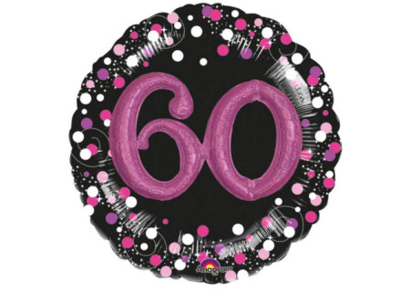 Happy Birthday 60 Fólia...