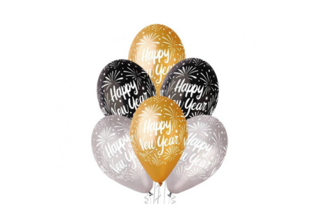 Happy New Year Gold Silver...