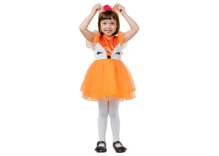 Róka Orange jelmez 92/104 cm