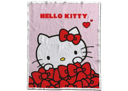 Hello Kitty Bow sherpa...