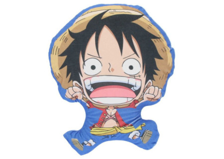 One Piece Luffy formapárna,...