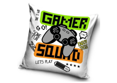 Gamer párnahuzat 40*40 cm